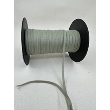 5 Mm Polyester Balıksırtı Şerit-5 Metre-yeşil