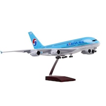 Korean Air A380 Yolcu Uçağı Model Uçak 1/160 46cm