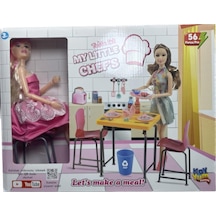 KYY MY LİTTLE & CHEF 56 Parça Mutfak Seti