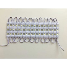 Parmak Led Beyaz 12V Su Geçirmez 20.Li 3M Bantlı Kesilebilir