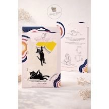 Kitap Kılıfı Kitap Aşığı Kediler