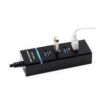 6043 4 Port Usb 3.0 Çoğaltıcı Çoklayıcı Hub Adaptör Switch Hız: Usb3.0-5gbit/sn 4 Adet Usb3.0 K