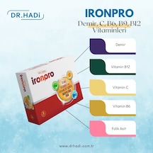 Dr. Hadi Ironpro Takviye Edici Gıda 30 Tablet