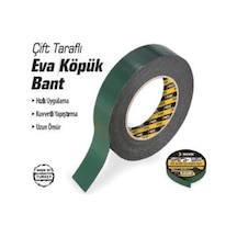 Sgs 2538 Eva Çift Taraflı Köpük Bant 20 Mm 10 Mt