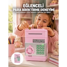 Elektronik Şifreli Otomatik Para Yutan Çocuk Kumbarası - Lisinya