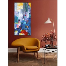 Yağlı Boya Tablo %100 El Yapımı 65cmx115cm Soyut