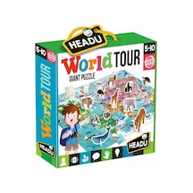 Headu 108 Parça Dünya Turu   Puzzle