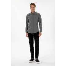 U.S. Polo Assn. Erkek Siyah Kanvas Pantolon 50311606-VR046