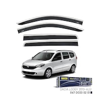 Niken Dacia Lodgy Cam Rüzgarlığı Kromlu 4&apos Lü 2013+ Sonrası