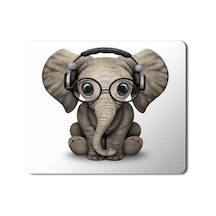 Elephant Fil 2 Baskılı Mousepad Mouse Pad