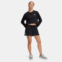 Under Armour Ua Rival Terry Short Kadın Siyah Şort 1389657 Siyah