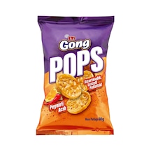 Eti Gong Pops Mısır Ve Pirinç Patlağı Peynir&acı 80 G 8'li Avantaj Paketi - 8 Adet Tarı