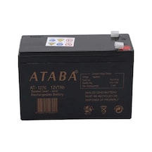 Ataba At-1270 12v 7ah Bakımsız Kuru Akü