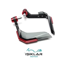 Sym X Pro 125 Rüzgarlıklı Manet Koruma Kırmızı -ımk0227
