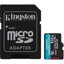 Kıngston 512gb Canvasgo+ Sdcg4/512gb Mıcro-sd Hafıza Kartı