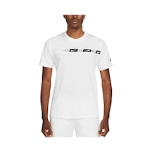 Nike M Nsw Repeat Ss Top Erkek Beyaz T-Shirt - Dm4675-100 Beyaz