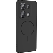 Nihcase Xiaomi Redmi Note 13 Pro 4g Kılıf Meta Pastel Manyetik Araç Tutucu Kılıf