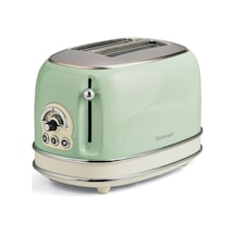 Ariete Vintage Ekmek Kızartma Makinesi - 2 Dilim, Yeşil