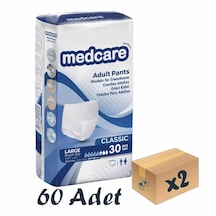 Medcare Classic Emici Külot Yetişkin Hasta Bezi L 2 x 30'lu