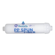 Nfs 12'' Inline Su Arıtma 5 Micron Sediment Spun Elyaf Filtre
