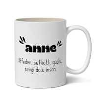 Anne Sevgi Dolu İnsan Baskılı Kupa Bardak Baskılı Kahve Kupa Bardak
