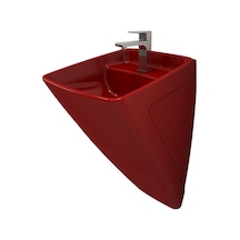 Bocchi Firenze Kırmızı Monoblok Lavabo