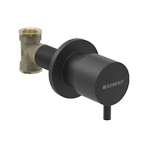 Geberit Ankastre Stop Valf, Mat Siyah 616.004.14.1