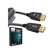 Philips Swr3139w/93 2 Metre 8k 60hz Displayport 1.4 Kablo Premium Örgülü Zırhlı
