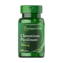 Puritan's Pride Chromium Picolinate 200 Mcg 100 Tablet