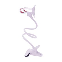 Honmex Гибкий Стальной Держатель Телефона С Регулятором Высоты Для Спален, Столов И Автомобилей - Черный