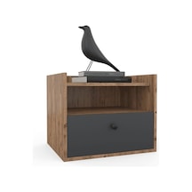 Mono Komodin - Atlas Çam - Antrasit