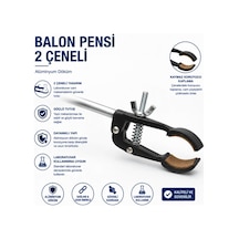 Balon Pensi 2 Çeneli Alüminyum Döküm