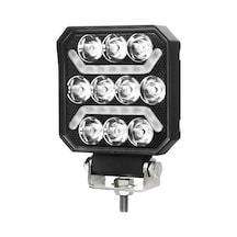 15w Kare 10 Ledli Sis Farı Off Road Çalışma Tekne Lambası