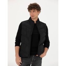 Pierre Cardin Erkek Siyah Mont Yelek 50273116-Vr046 Siyah