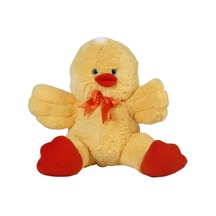 Oturan Kanatlı Ördek Sarı Yumoş 35 Cm