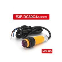 E3F-DS30C4 IR Kızılötesi Mesafe Sensörü MZ80 NPN NO İnfrared Optik 30cm Engel Algılayıcı