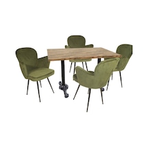 Çipa Laminat Kelebek Masa Takımı 70x120