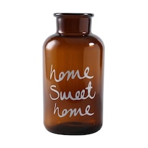Home Sweet Amber Cam Vazo Kahverengi Kahverengi