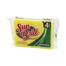 Sun Brite Moppro Kod-005 Bulaşık Süngeri 15x11cm 4 Adet Endüstriyel Genel Amaçlı Kullanım - 60'li Paket