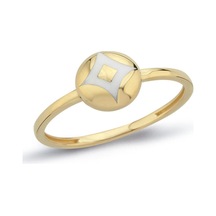 8 Ayar Trend Mineli Minimal Altın Kadın Yüzük Altın 8 Ayar Trend Mineli Minimal Altın Kadın Yüzük Altın