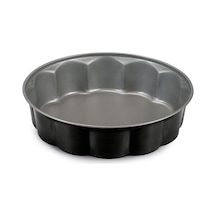 Tr 05526he Happy Hour, Kek Kalıbı, Çiçek, 26 Cm, Yapışmaz Kaplamalı Çelik, Renk: Siyah/gri, Paslanmaz Çelik Genel