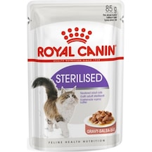 Royal Canin Sterilised Gravy Kısırlaştırılmış Yetişkin Kedi Konservesi 85 Gr X 12