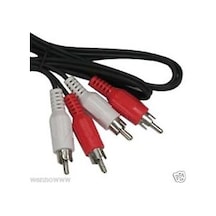 5 Metre 2 Rca 2 Rca Ses Kablosu