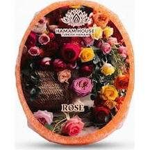 Doğal Süngerli Gül Kokulu Sabun, 140 Gram, Tüm Ciltler İçin