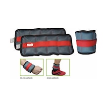 Voit Ayak-bilek Ağırlığı 0.5 KG Gri - Kırmızı