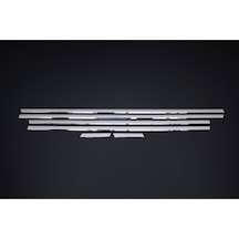 Honda City Uyumlu Cam Çıtası 6 Parça 2006-2009 Paslanmaz Krom
