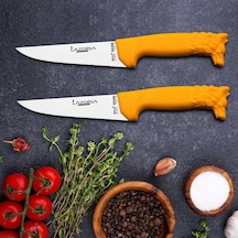 Lazbisa Mutfak Bıçak Seti Et Sebze Meyve Ekmek Bıçağı 2'li Set
