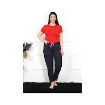 Akbeniz Kadın Pamuklu Büyük Beden Alt Pijama 27472-lacivert Lacivert