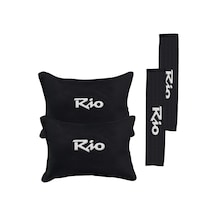 Kia Rio Nakışlı Otomind Boyun Yastığı Seti