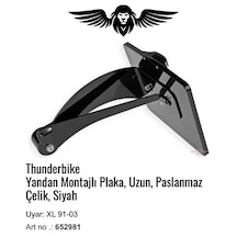 Thunderbike Motosiklet Yan Plakalık